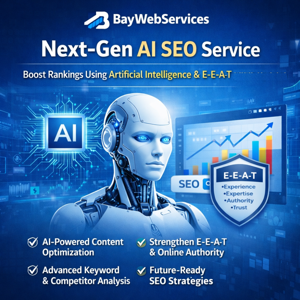 Next Gen AI SEO Service | Boost Rankings Using Artificial Intelligence & E E A T (2026 Update Backlinks)