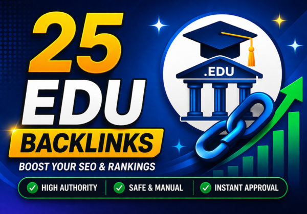 Build 25 unique EDU University backlinks using manual strategy